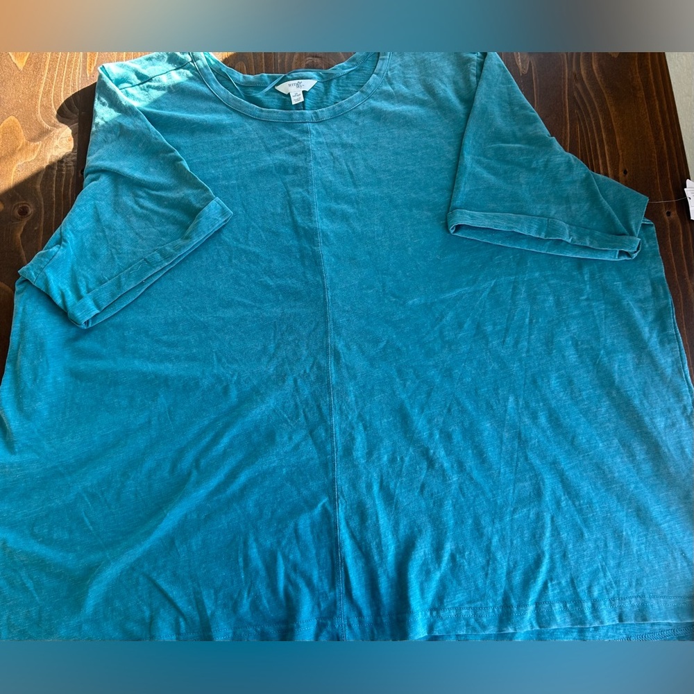 Terra & Sky Teal Short Sleeve Tee